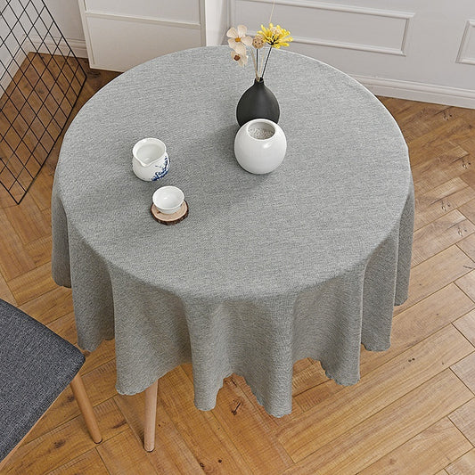 Table de table de salon, tapis de table à manger de style chinois, table à manger, nappe de table à thé en tissu de table ronde