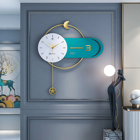 Home Decoration Clock Light Luxury Wall Clock