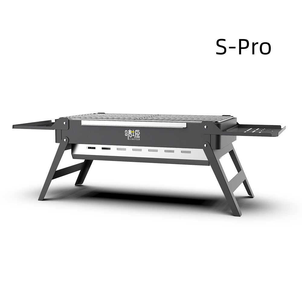Outdoor Barbecue Rack, Household Split Barbecue Stove, Foldable