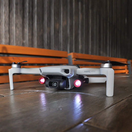 LED searchlight for mini drone