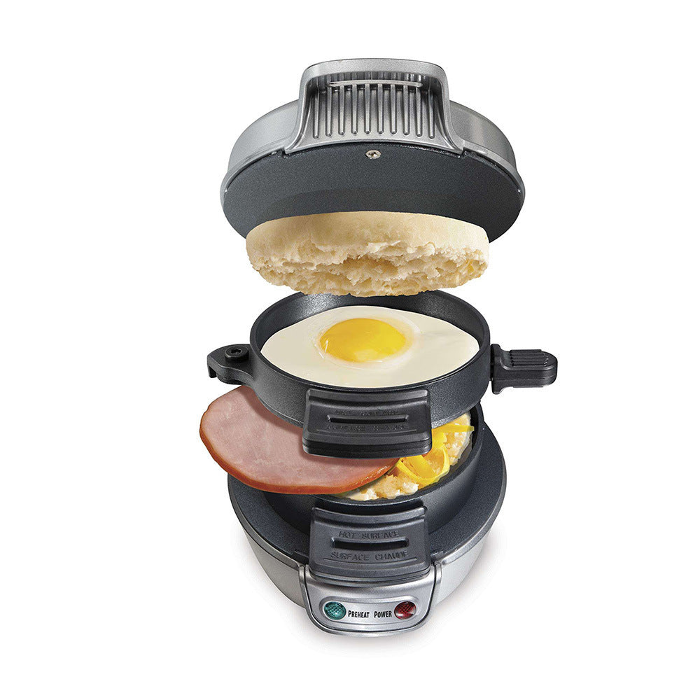 110V machine à hamburger machine à sandwich grille-pain frit aux œufs
