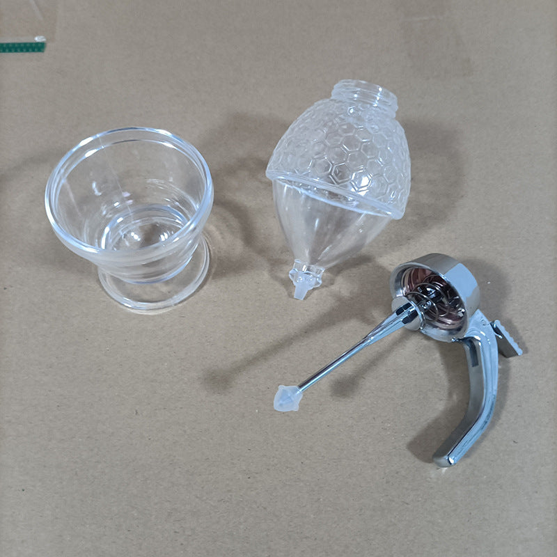 Type de presse Miel Pot Confiture Bouteille à presser Boîtes en plastique scellées